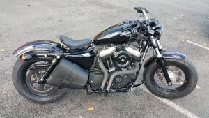 Sacoches Myleatherbikes Harley Sportster Forty Eight (8)